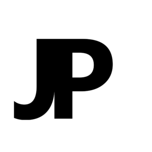 Logo that says "JP"